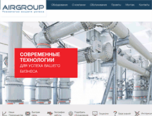 Tablet Screenshot of airgroupltd.com